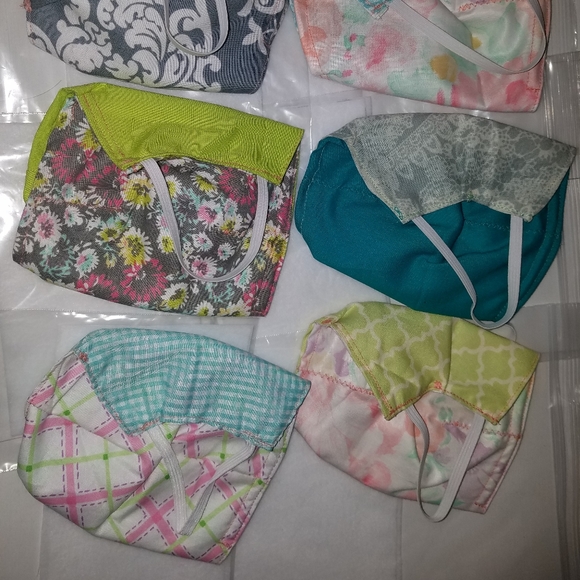 Reversible NO GAP face masks w/ 3 FILTERS - Picture 9 of 10